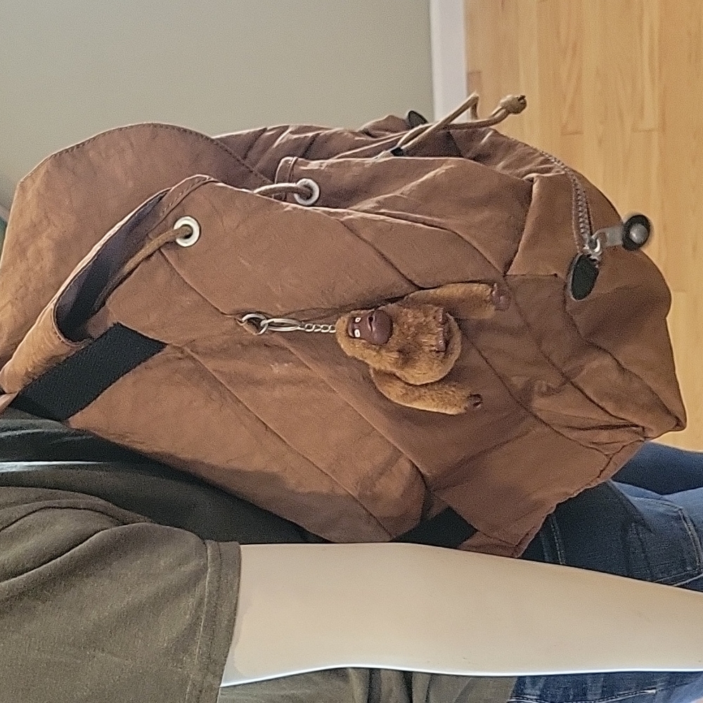 Kippling Brown Backpack - Picture 7 of 16